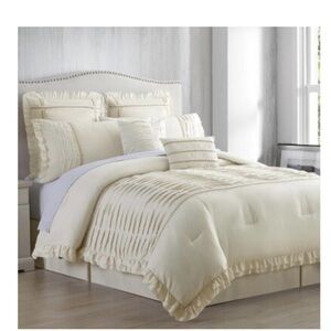 Amrapur 8 Piece Comforter Set King Size Antonella 38EBJQCF-ANT-KG